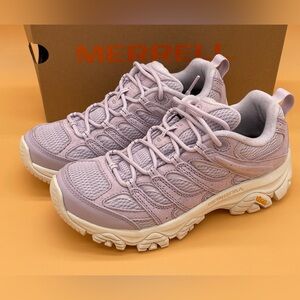Merrell Women Moab 3 Light Orchid Hiking Shoes Medium Sneakers J038146 NEW!!!